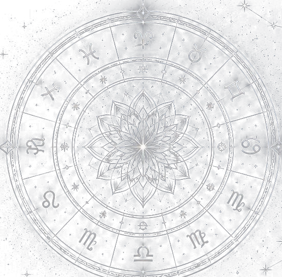 Sidereal zodiac wheel